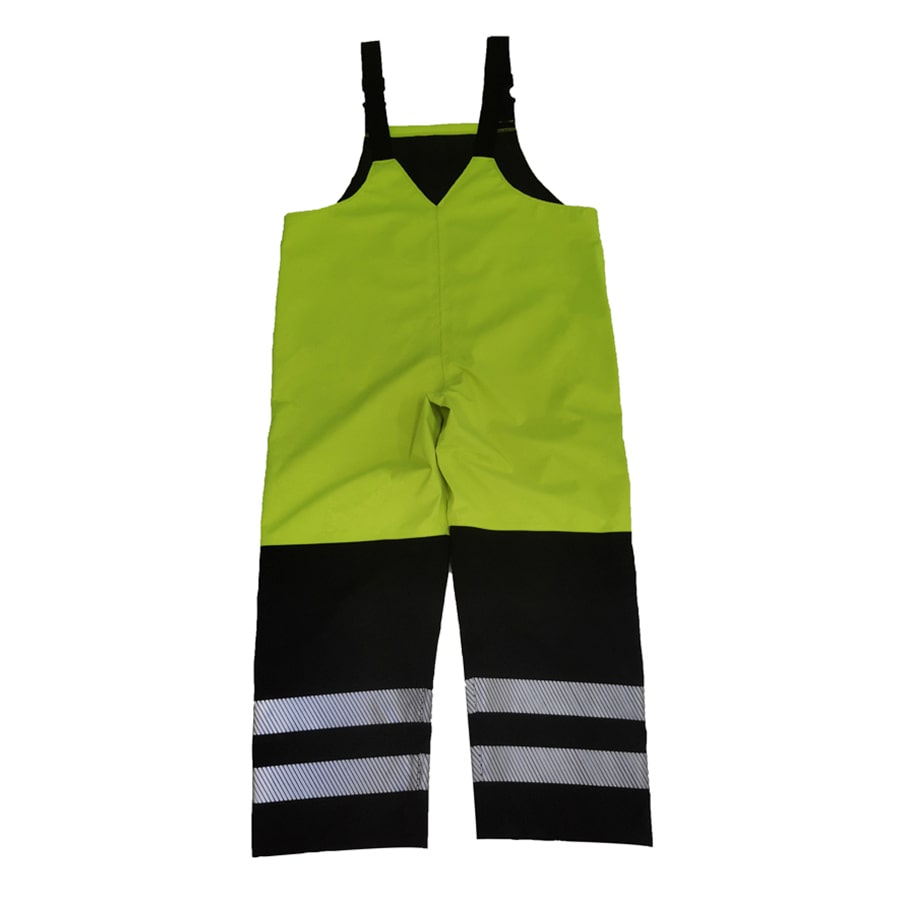 GORE-TEX PYRAD® 4SEASON CAT 3 CSA FR/ARC Rated Breathable High Visibility Rainwear Bib Trouser Yellow/Black