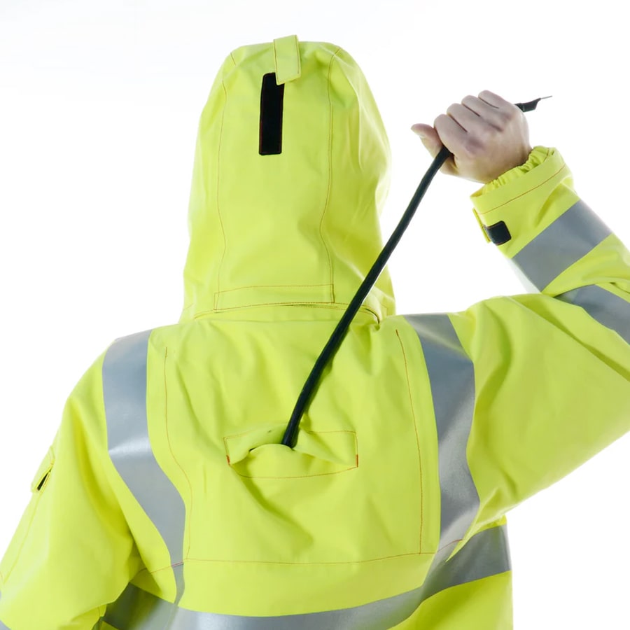 GORE-TEX PYRAD® EXTREME CAT 3 CSA FR/ARC Rated Breathable High Visibility Rainwear Coat Yellow/Black