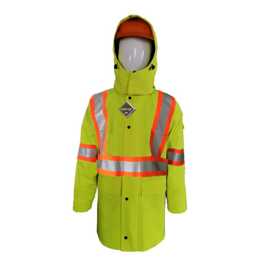 GORE-TEX HVC Yellow Rainwear High Visibility Coat