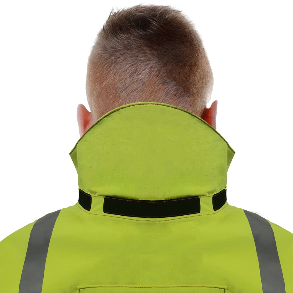 GORE-TEX PYRAD® EXTREME CAT 3 CSA FR/ARC Rated Breathable High Visibility Rainwear Coat Yellow/Black