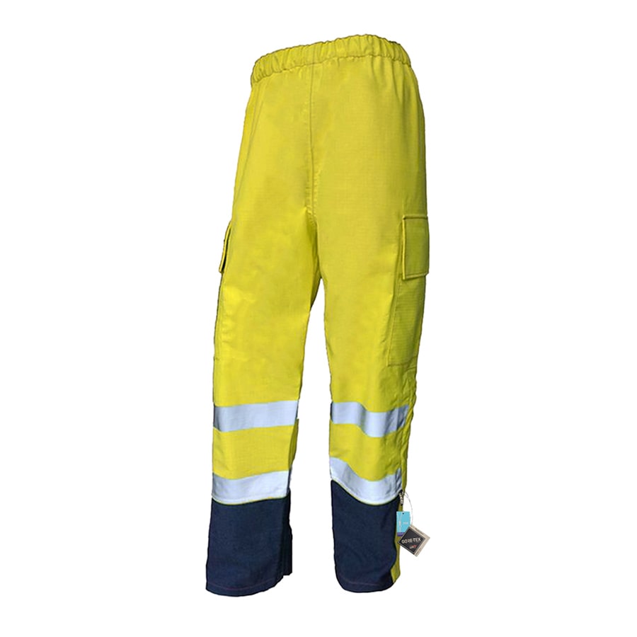 GORE-TEX PYRAD® EXTREME CAT 3 CSA FR/ARC Rated Breathable High Visibility Rainwear Over Trouser Yellow/Black