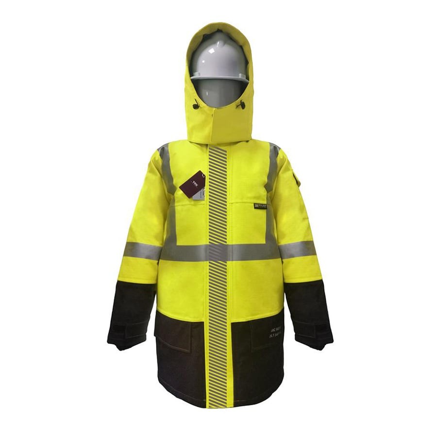 PRO-ARC-FR-ARC-CAT-3-Breathable-High-Visibility-Rainwear-Coat-Yellow-Black7